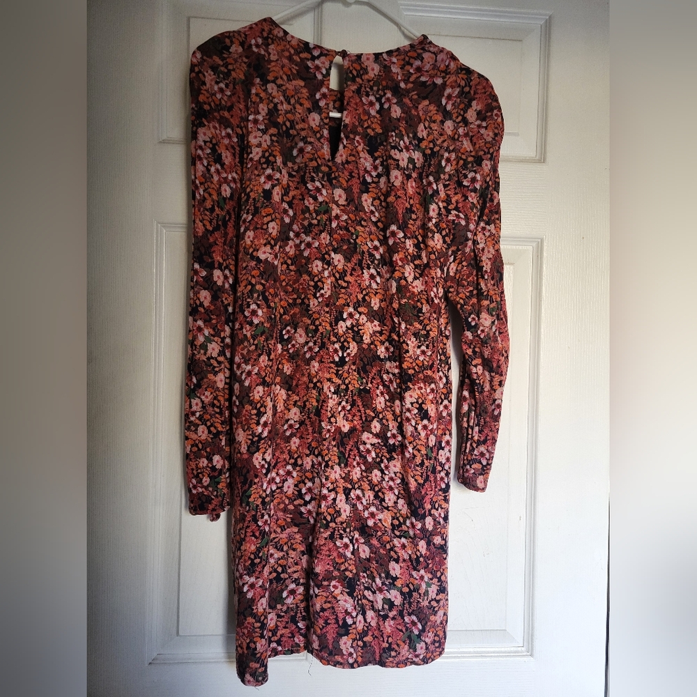 Floral Long Sleeve Dress